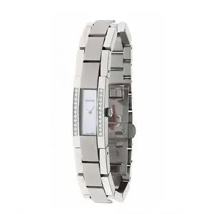 Ladies Gucci Deco Diamond Watch Gucci Ladies Watch MOP Dial Diamond Bezel Watch YA125404  main image 3